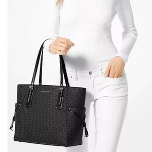 Michael Kors Signature Voyager East West Tote